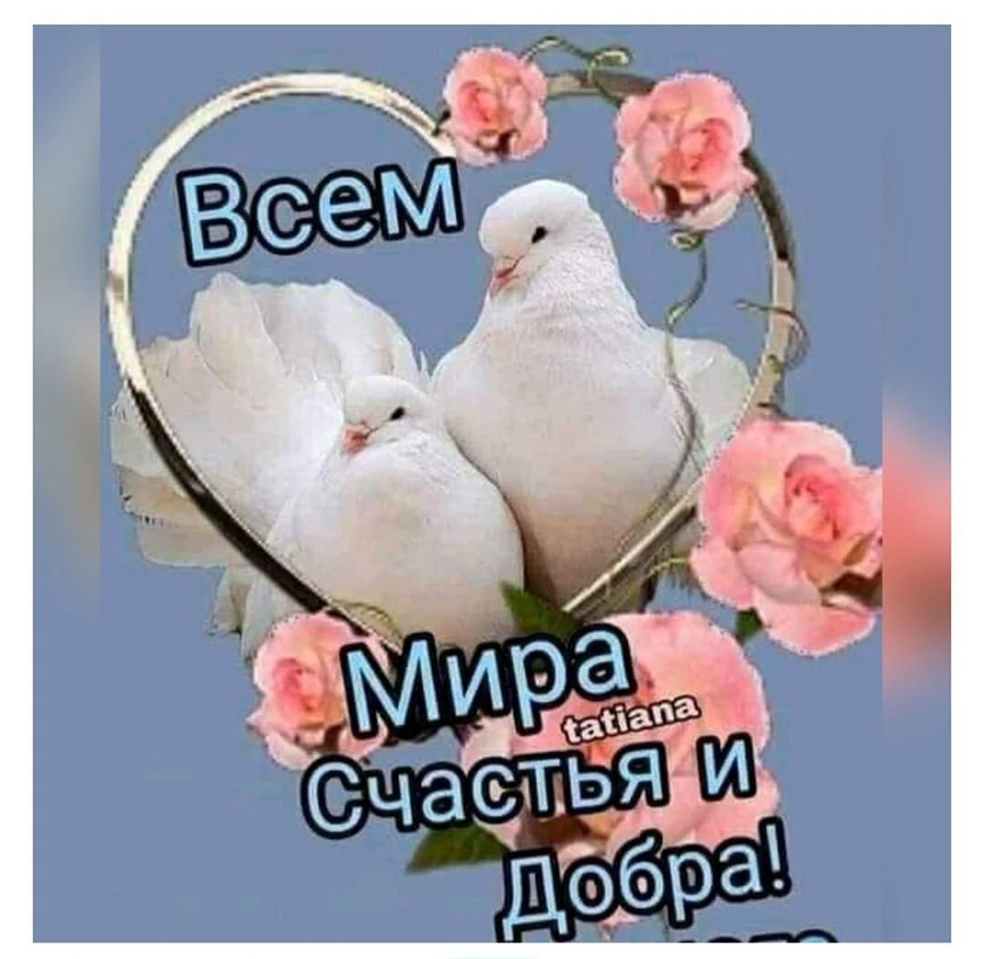 Открытки мира и добра