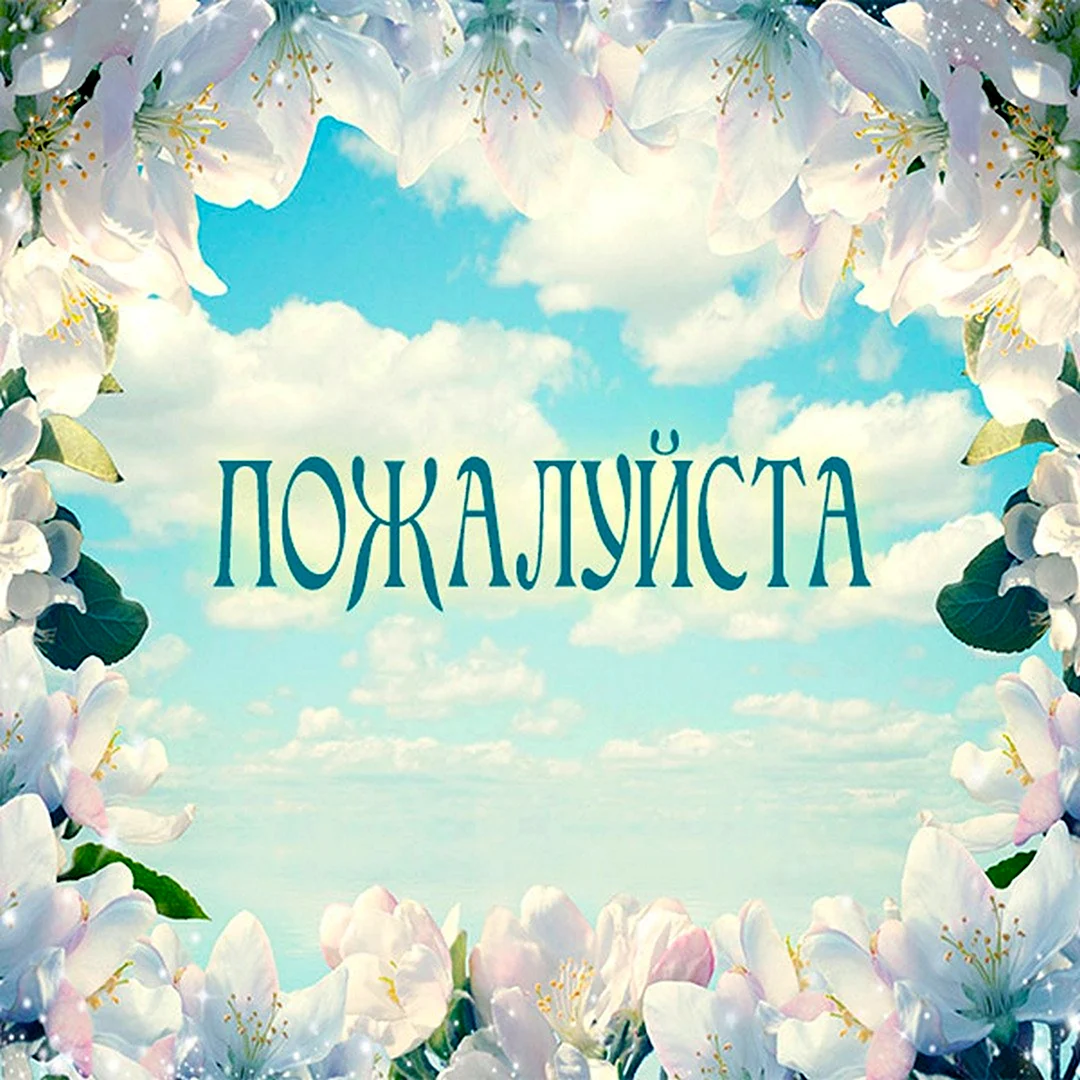 Пожалуйста надпись
