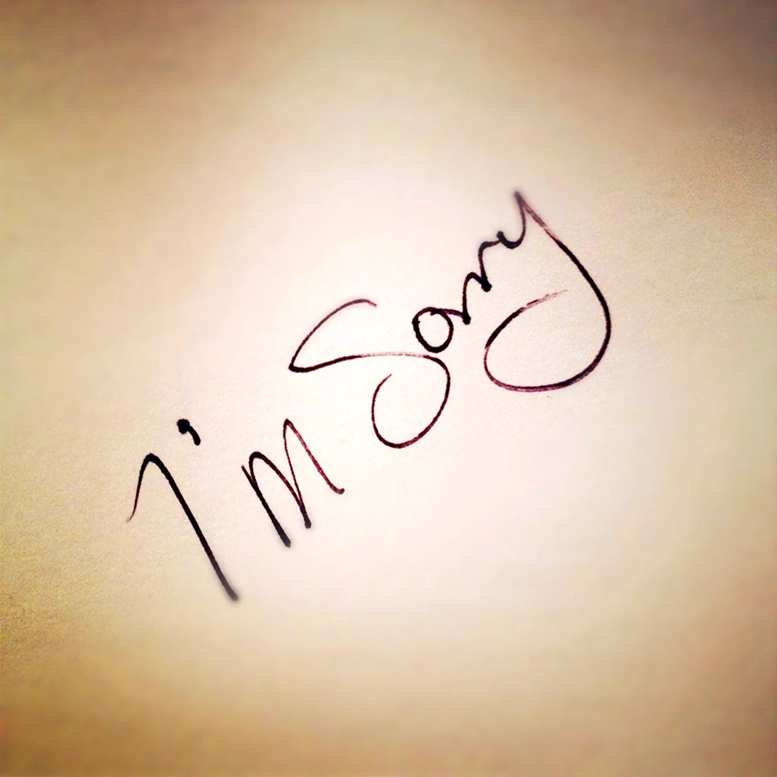 Sorry