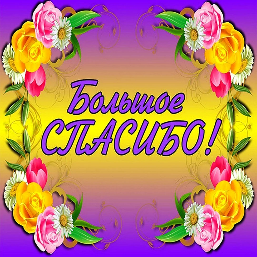 Спасибо большое