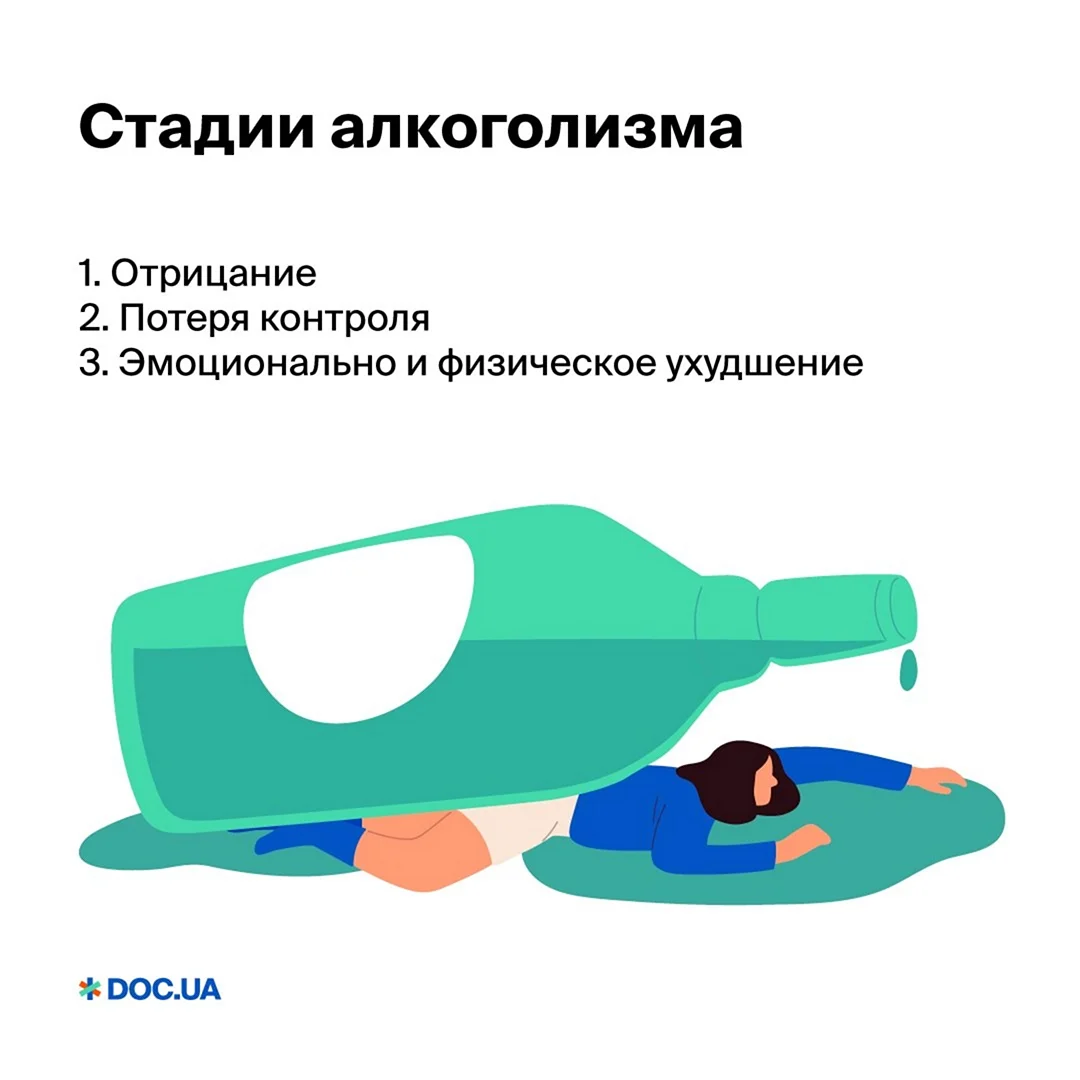 Стадии алкоголизма