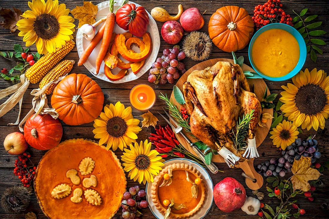 Thanksgiving день Благодарения