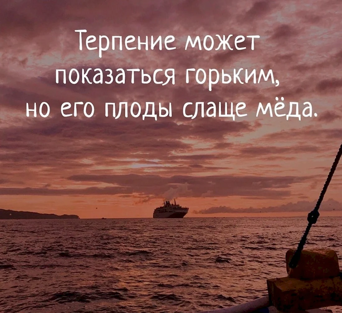 Высказывания про терпение