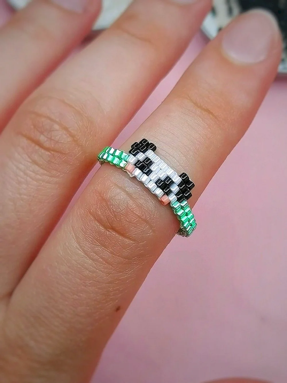 Кольца из бисера