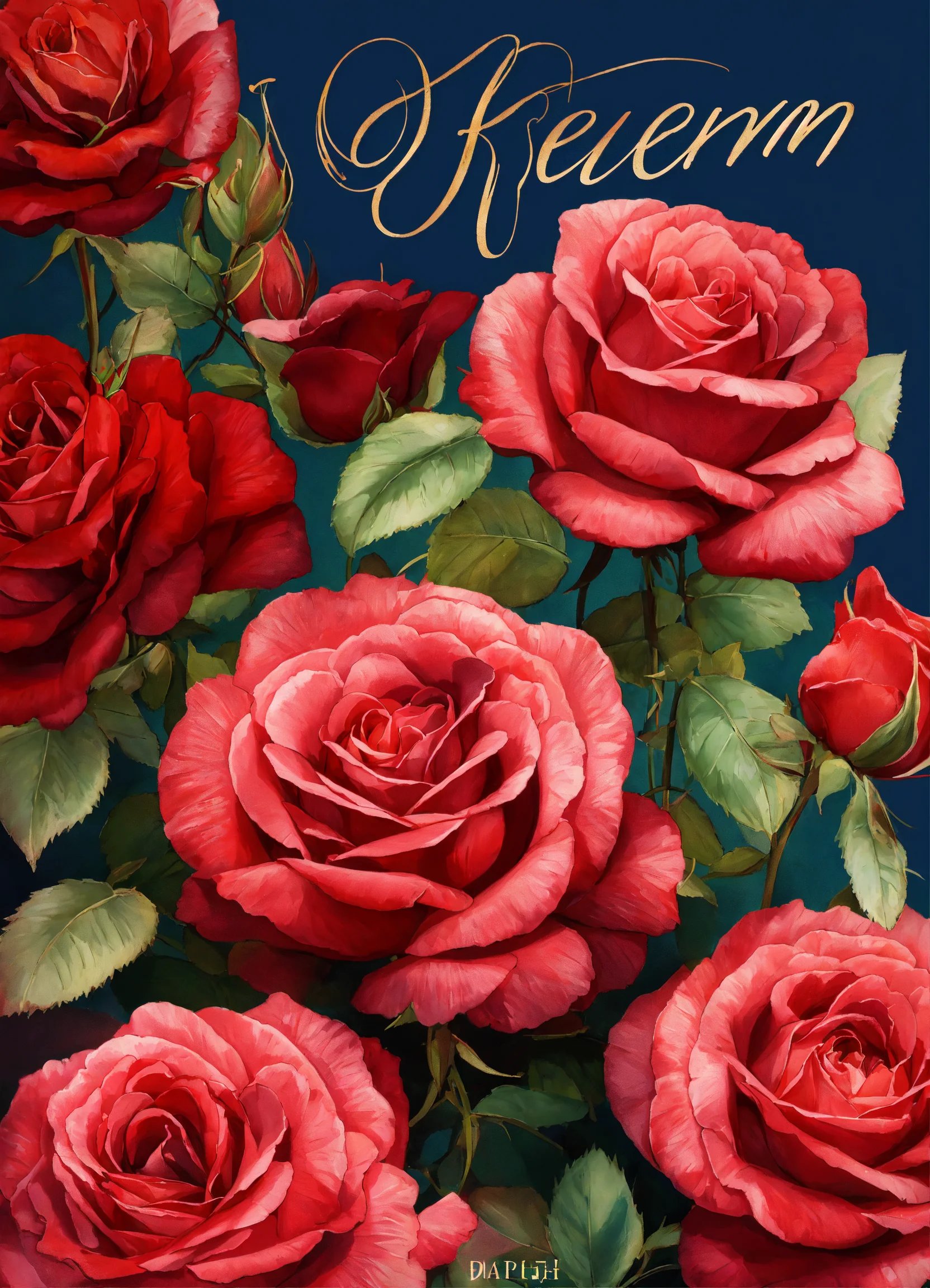букет роз огромный с днем рождения открытки