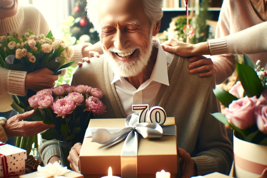 Поздравление с днем рождения мужчине 70 лет