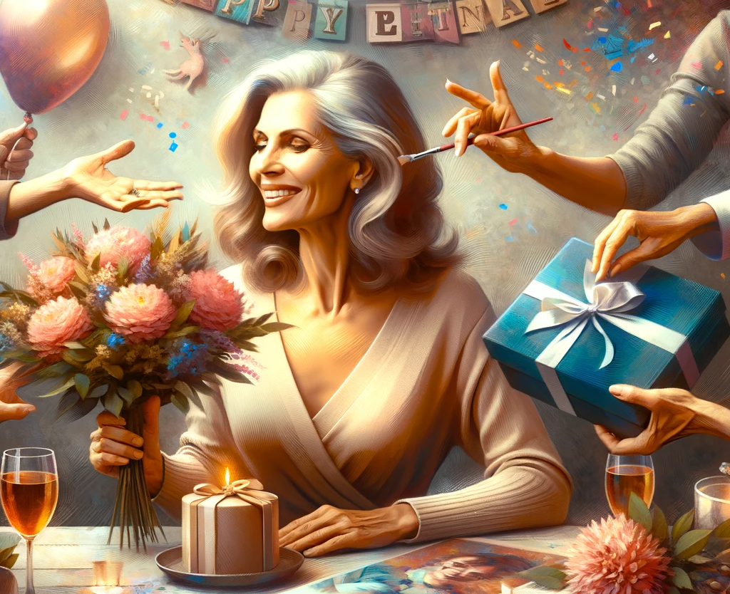 Поздравление с Днем Рождения женщине 50 лет