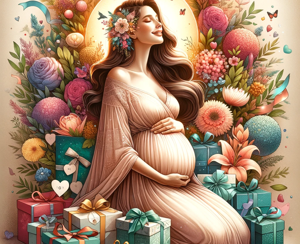 Поздравления беременной подруге своими словами с Днем Рождения