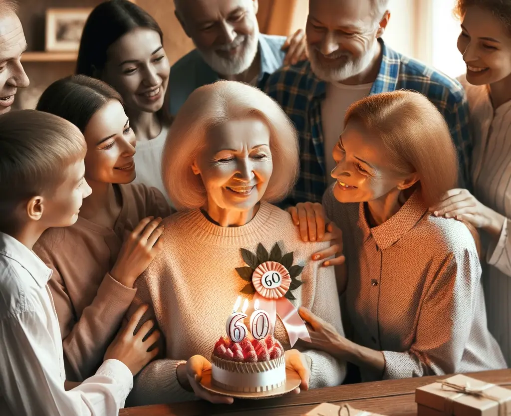 Поздравления для бабушки с юбилеем на 60 лет