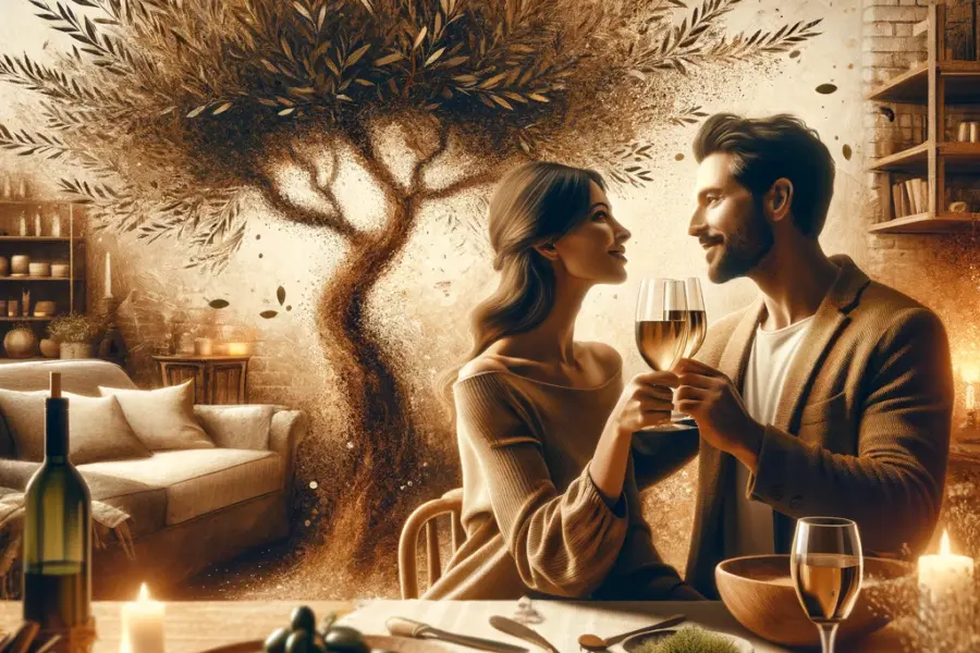 Пятьдесят девятый год совместной жизни – год оливкового дерева