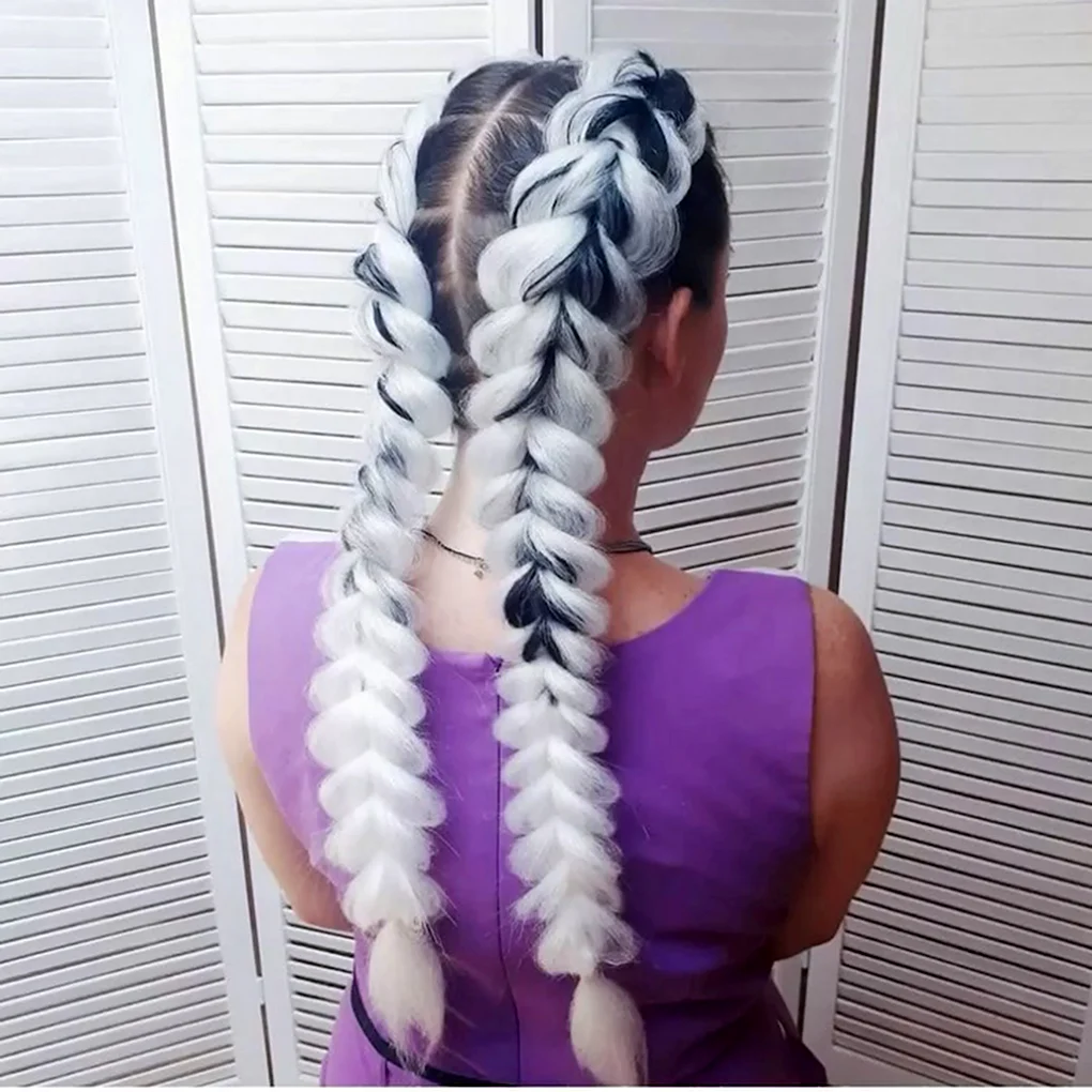 2 Боксерские косы с канекалоном