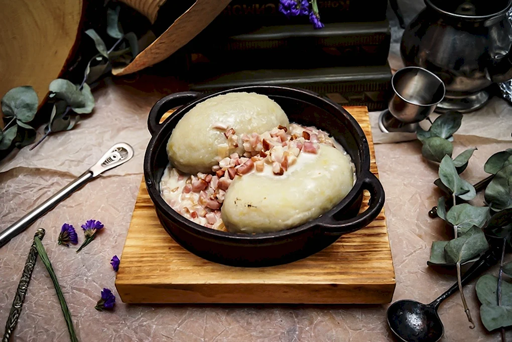 Белорусская кухня цеппелины