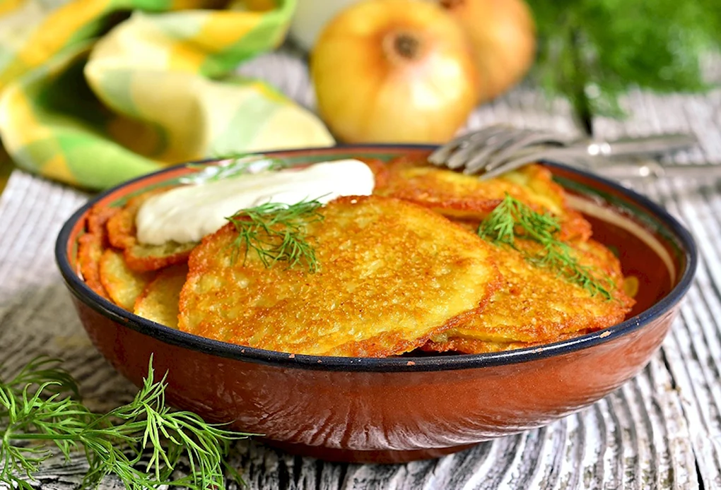 Белорусская Национальная кухня драники