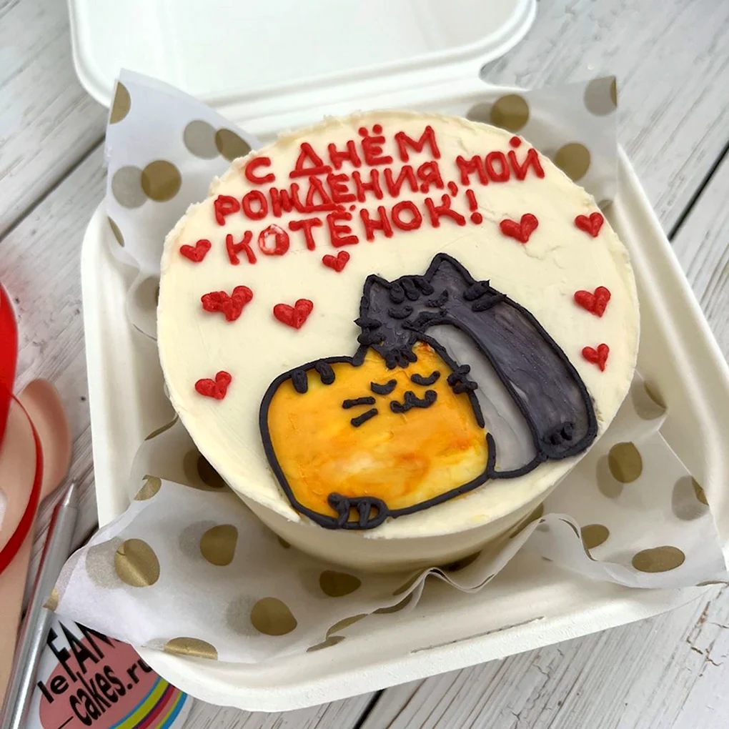 Бенто торт для любимого