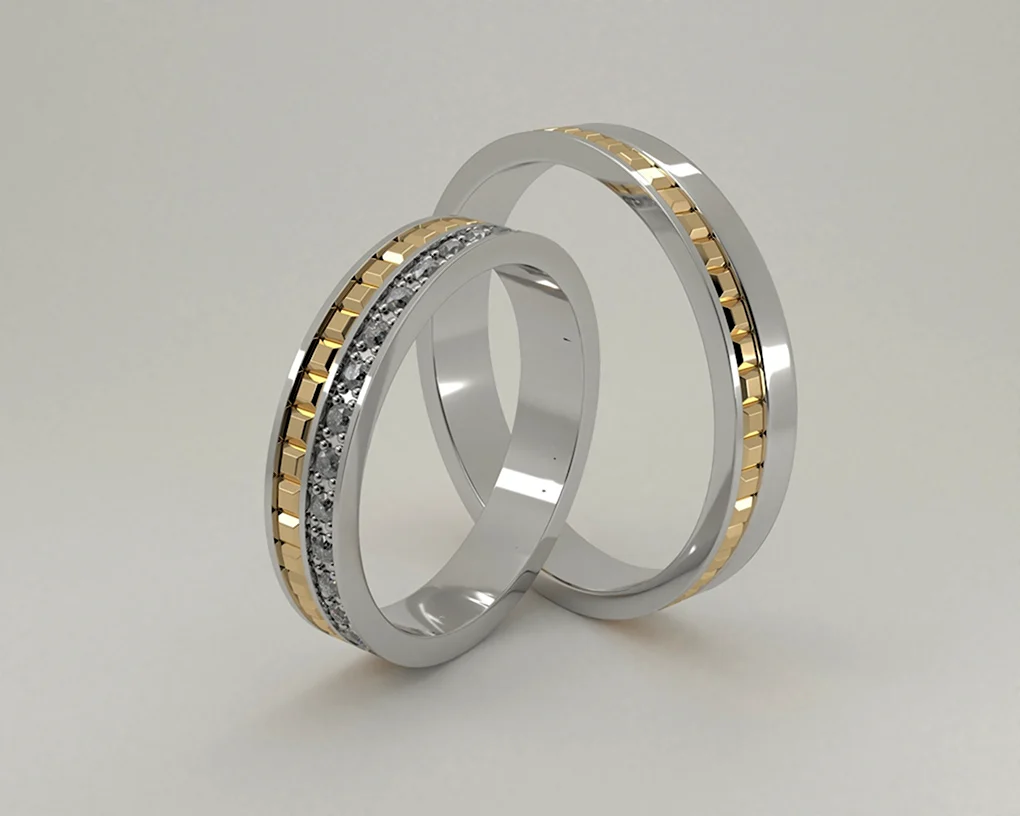 Boucheron обручальные кольца парные