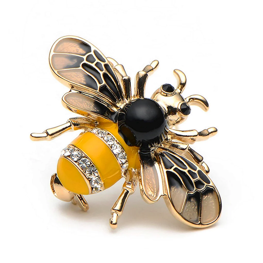 Брошь Honey Bee Brooch пчела