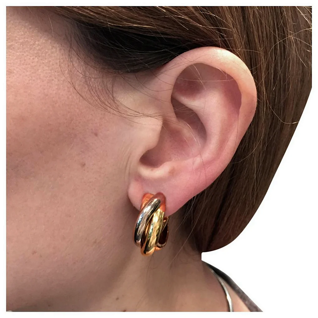 Cartier Тринити серьги