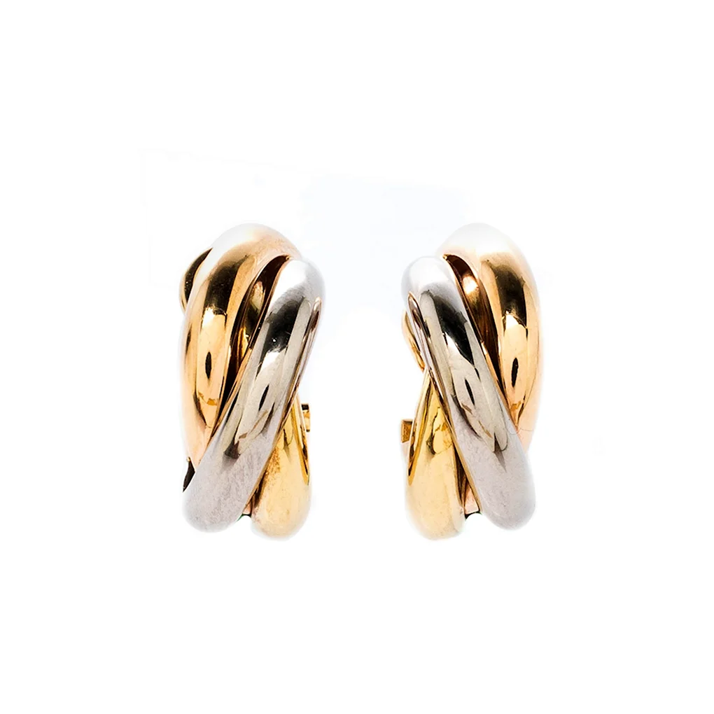 Cartier Trinity серьги 361276