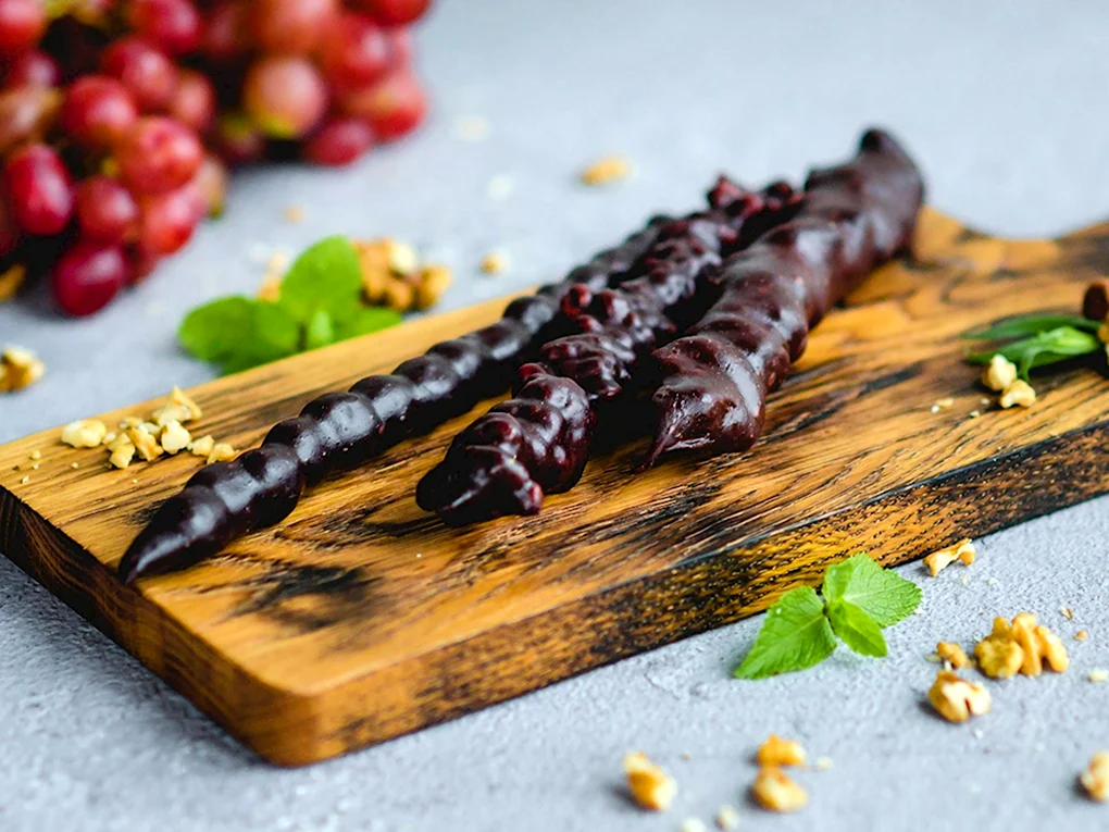 Чурчхела Грузинская с грецким орехом