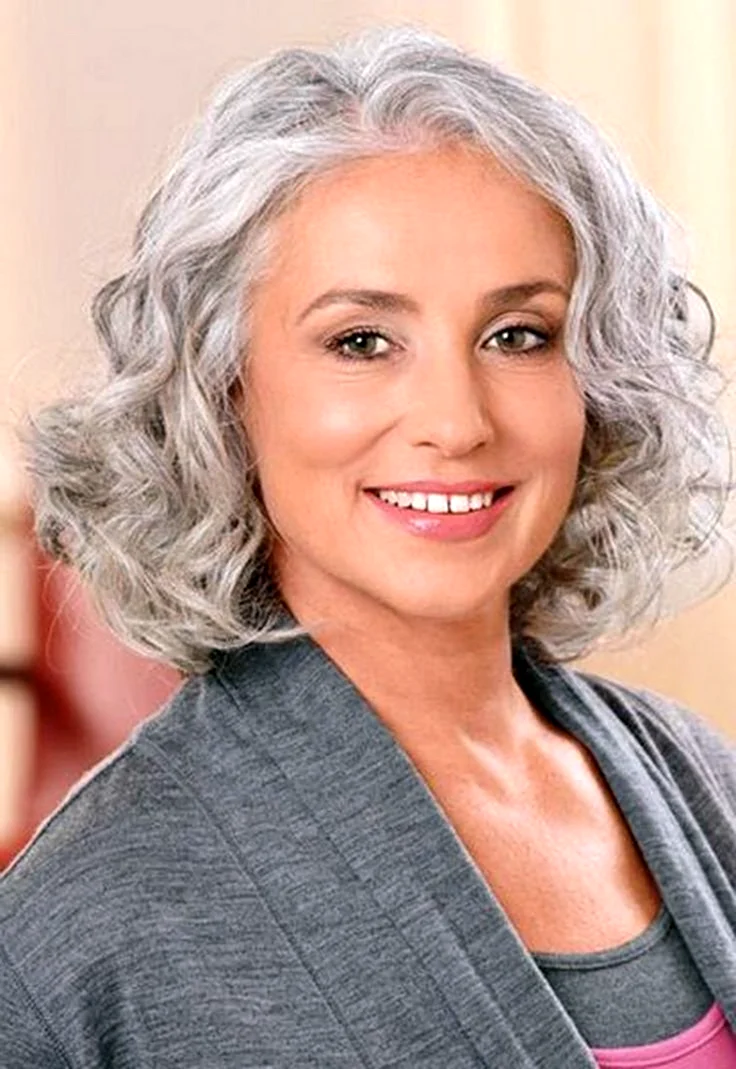 Дафна Хикс Grey hair