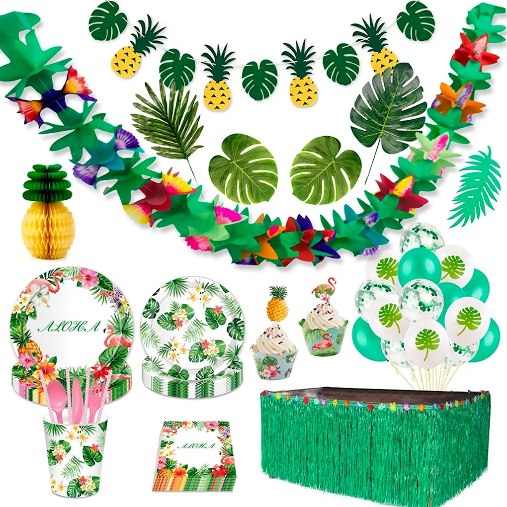 Декорации Гавайи Luau Party