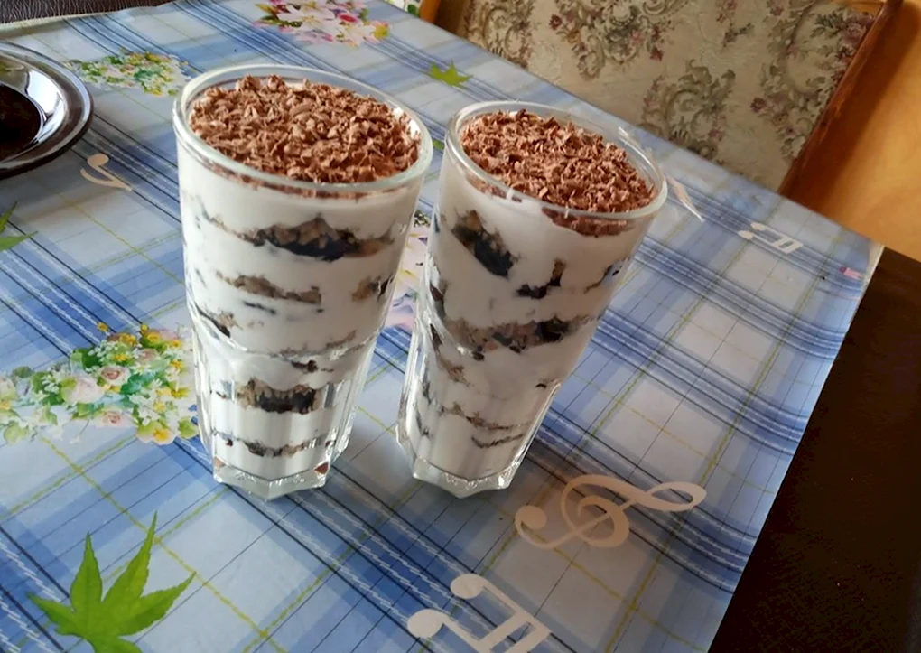 Десерт с черносливом