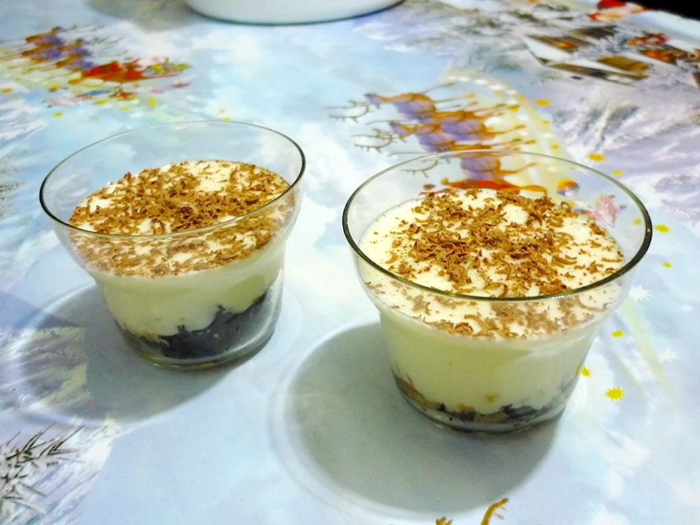 Десерт с черносливом и грецкими орехами