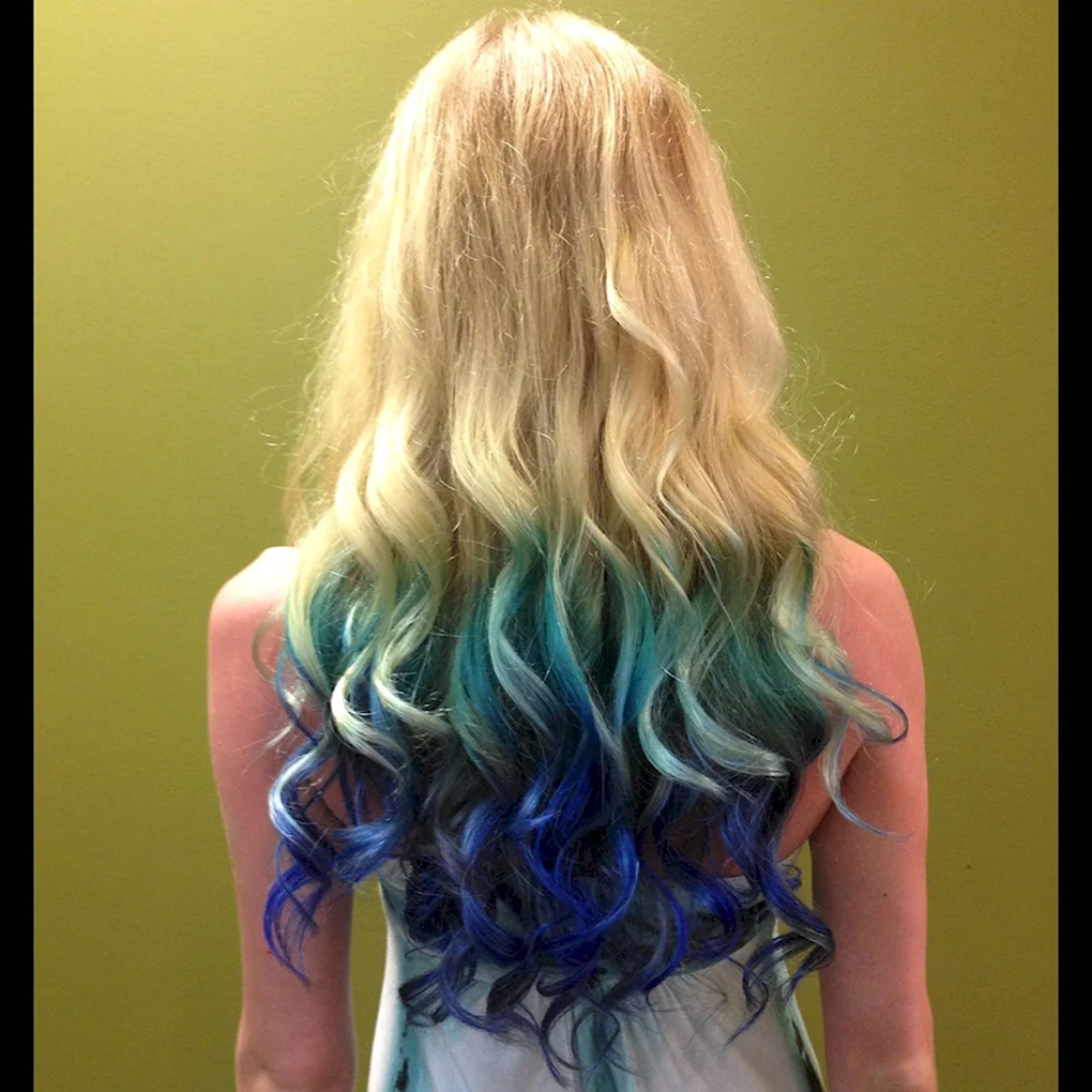 Dip Dye окрашивание