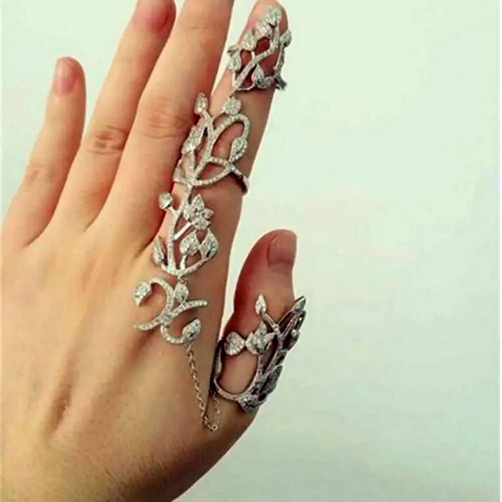 Длинные кольца