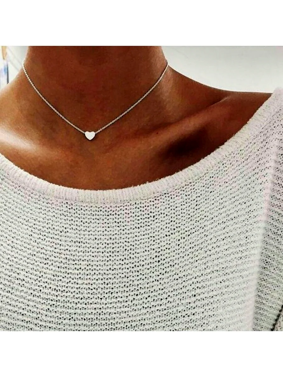 Двойная цепочка на шею