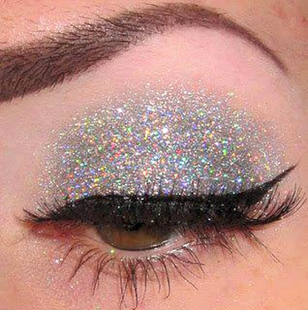 Глиттер Holographic Silver