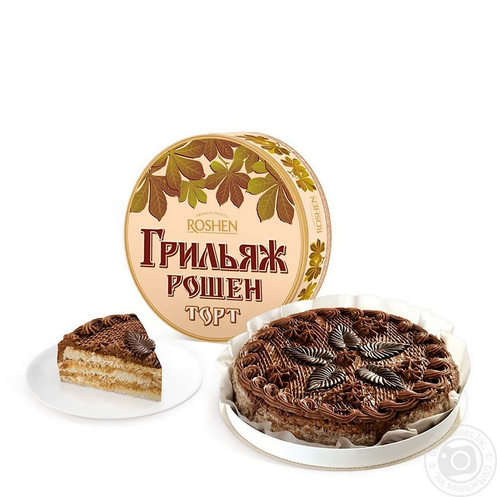 Грильяжный торт Рошен