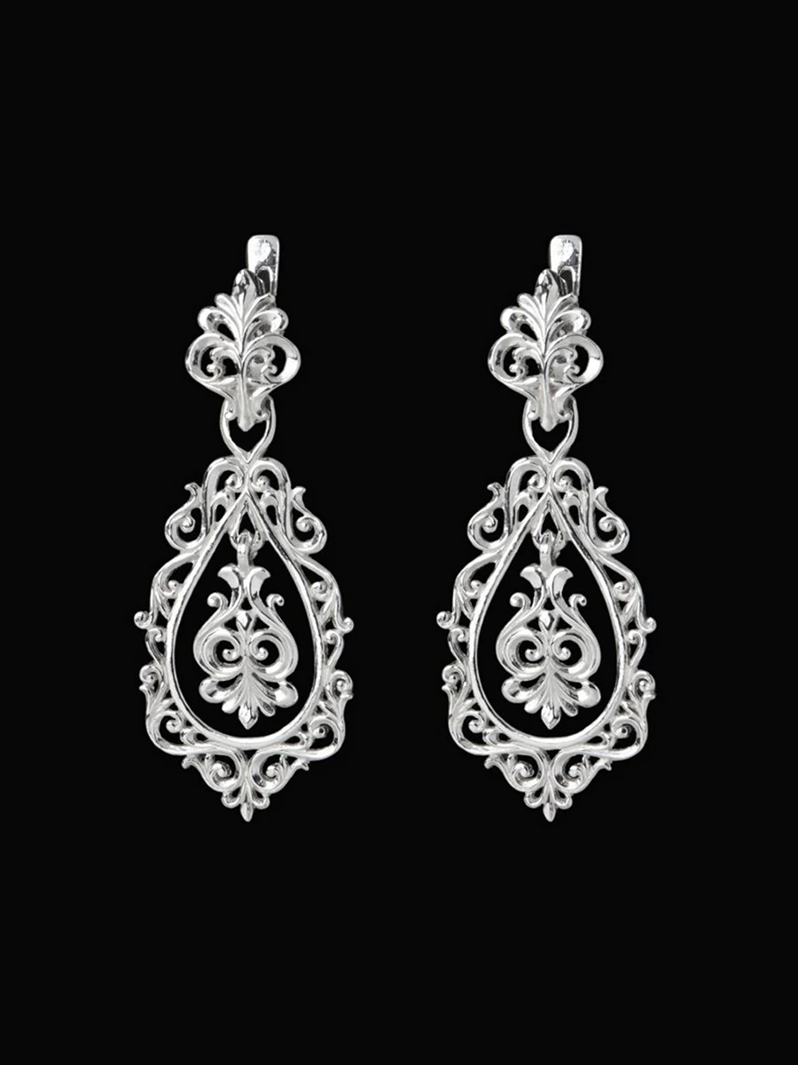Якутские серьги из серебра
