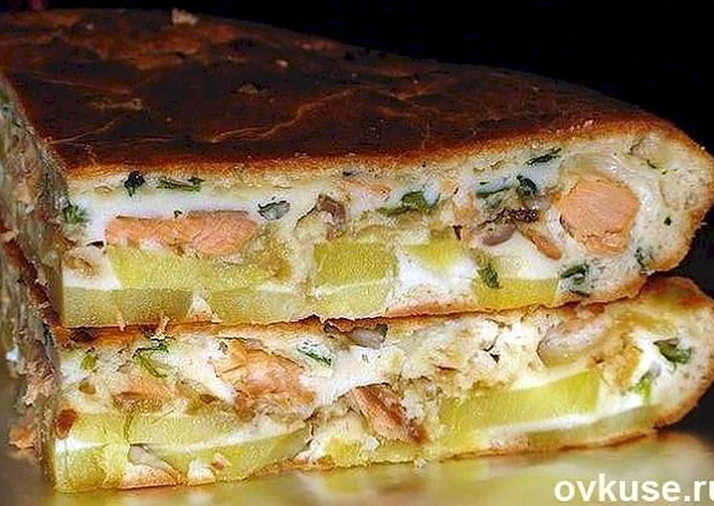 Калинина Наталья заливной пирог