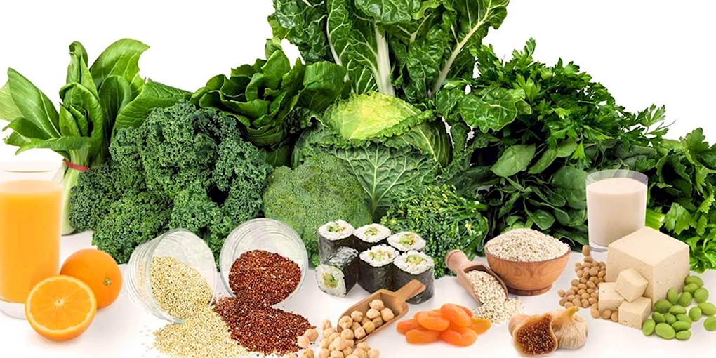 Кальций в растительных продуктах
