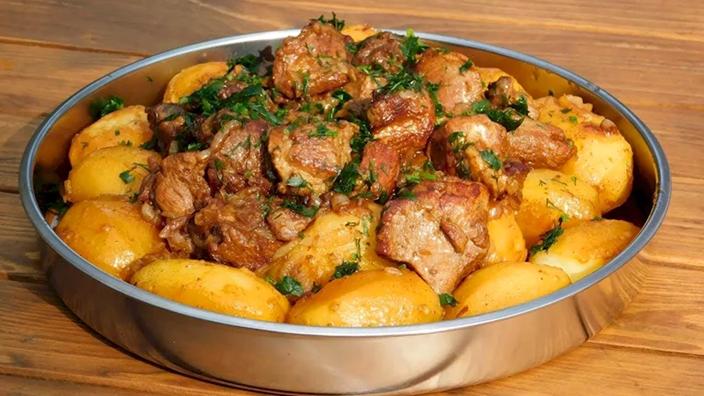 Картошка с мясом