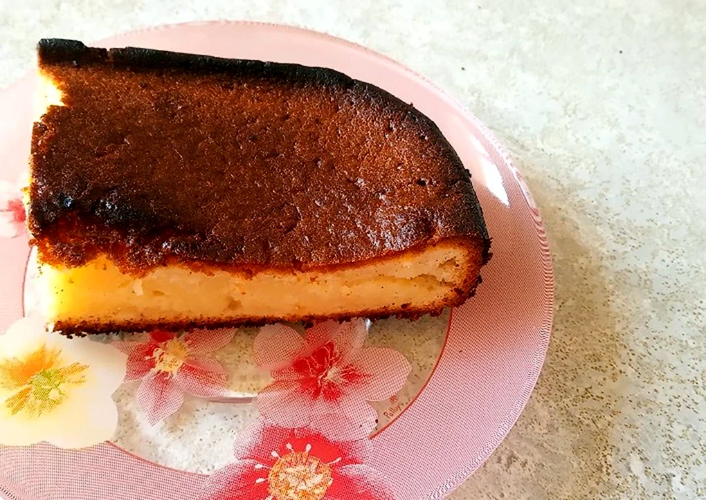 Кекс с маргарином и кефиром
