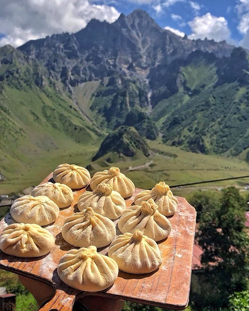 Хинкали в Тбилиси