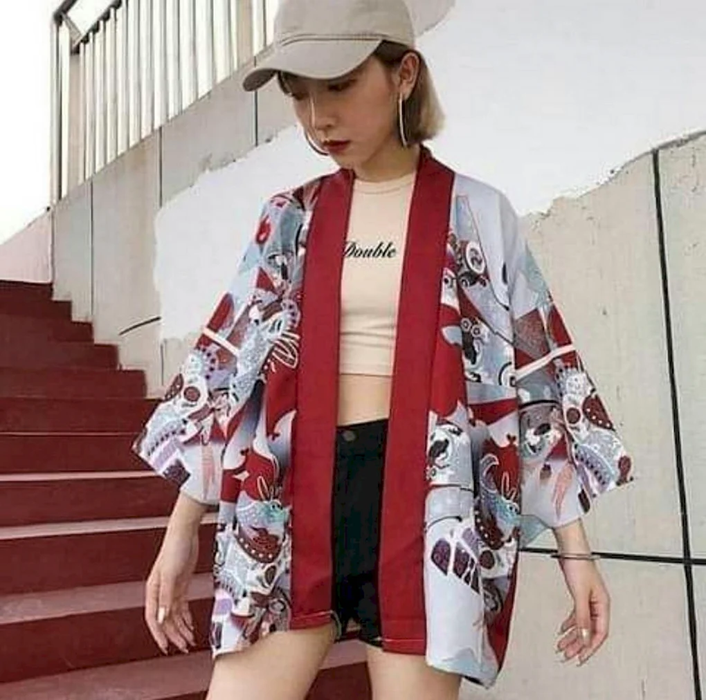 Кимоно юката хаори