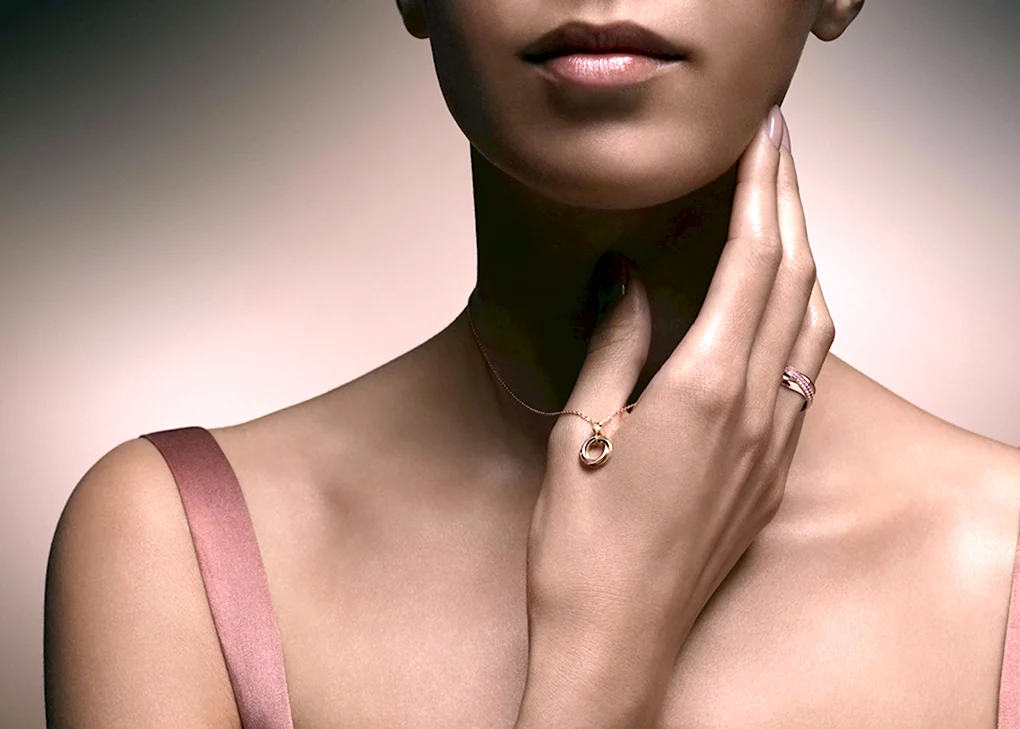 Колье Тринити Cartier