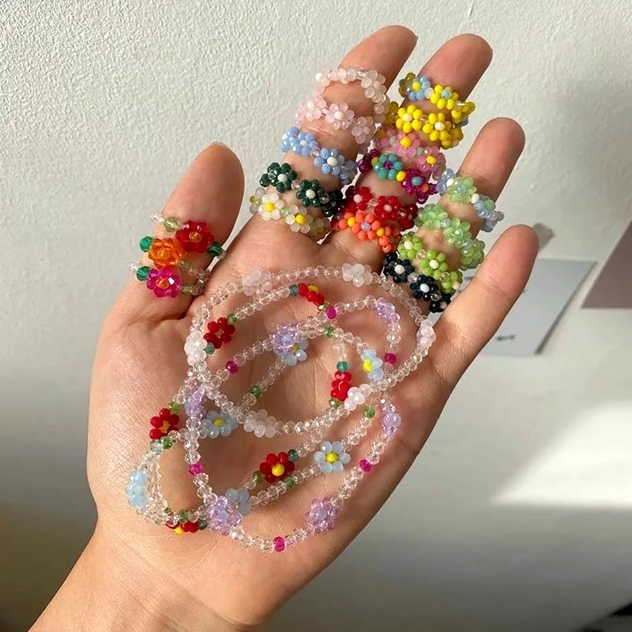 Колечки из бисера