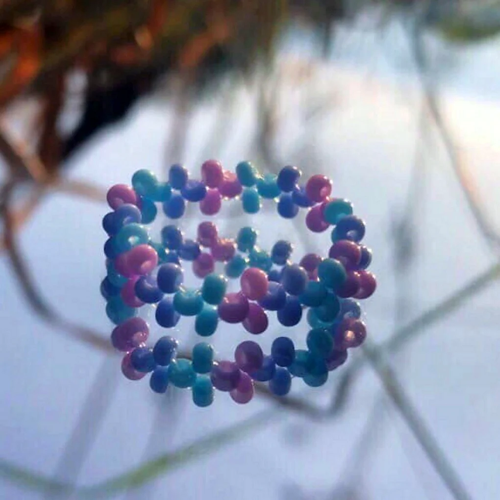 Кольца из бисера