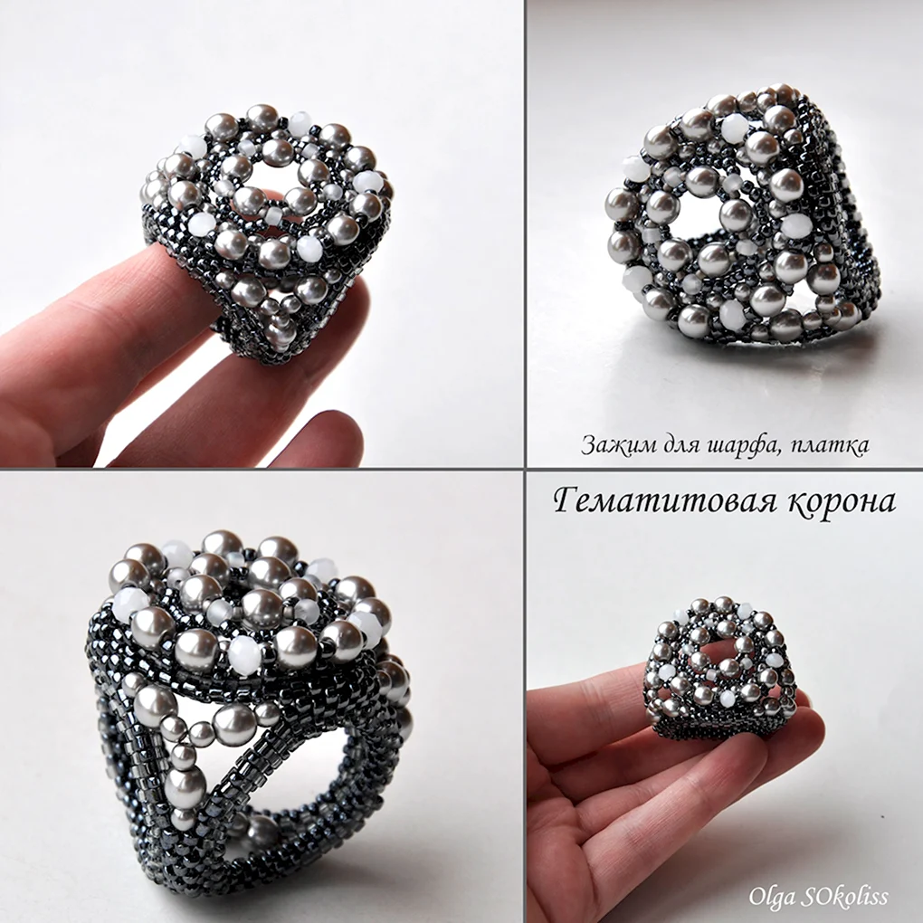Кольца из бисера
