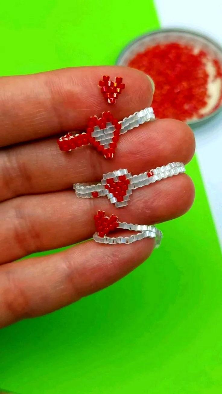 Кольца из бисера