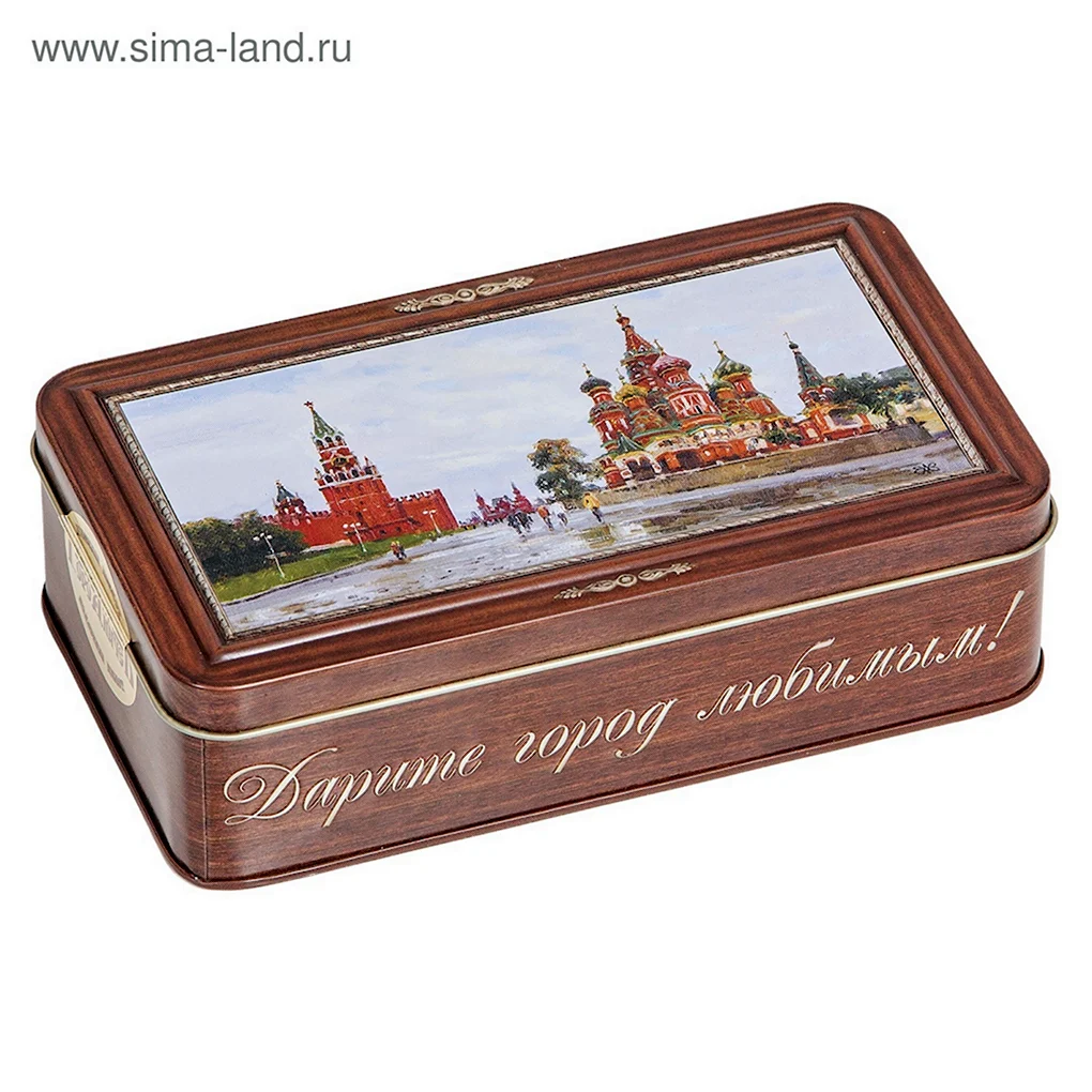 Конфеты огни Москвы красный октябрь