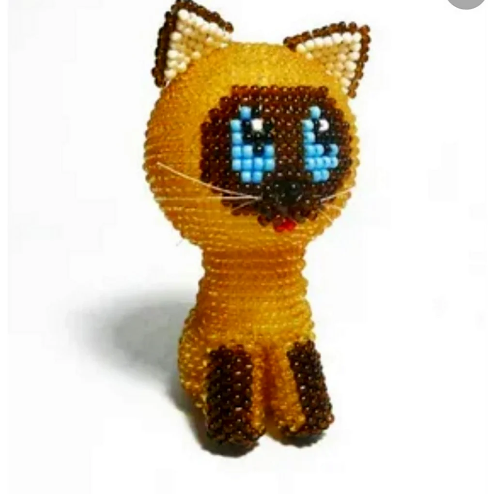 Котенок Гав из бисера