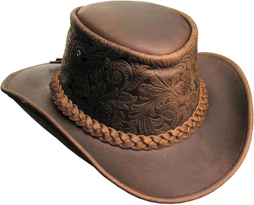 Кожаная шляпа Stetson