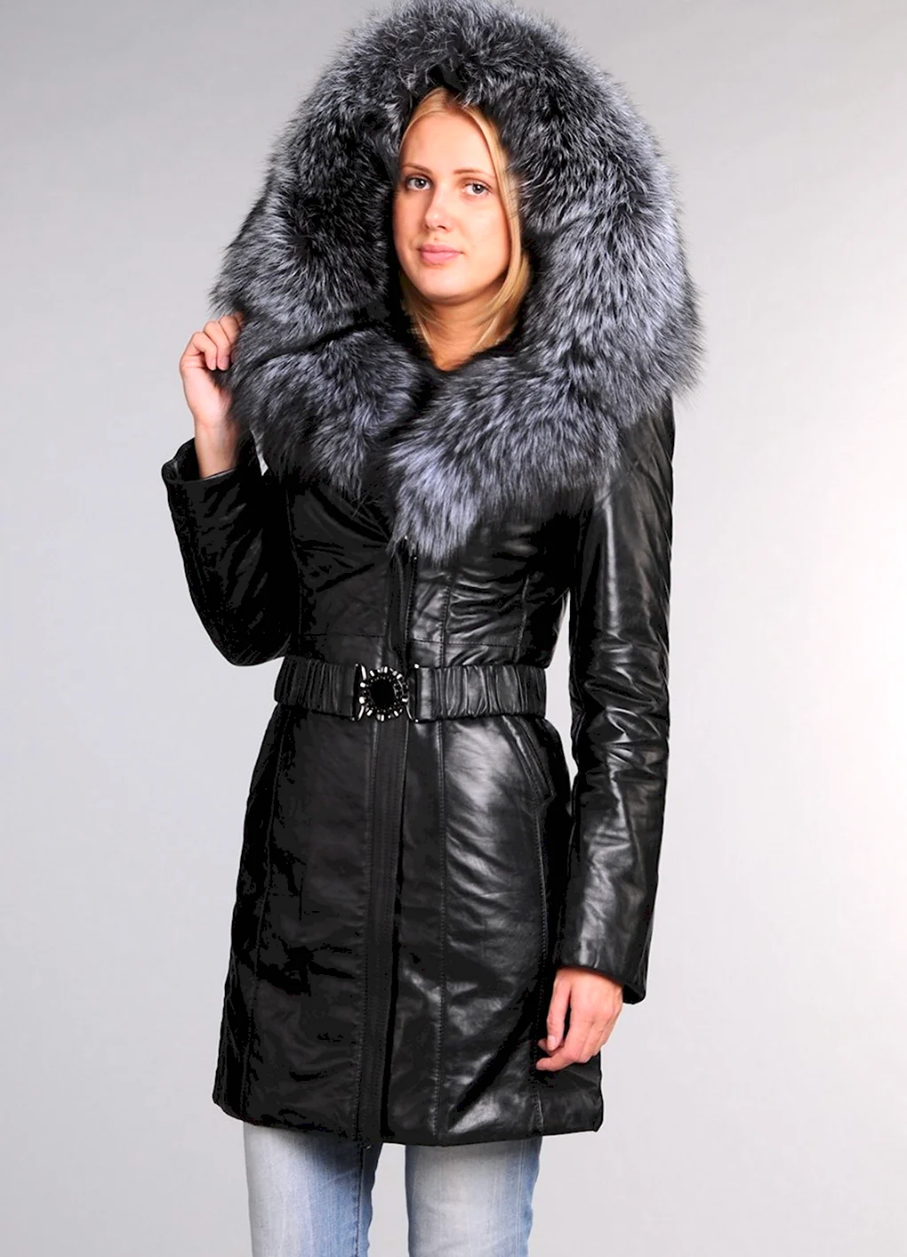 Кожаное пальто Demmy Leather&fur