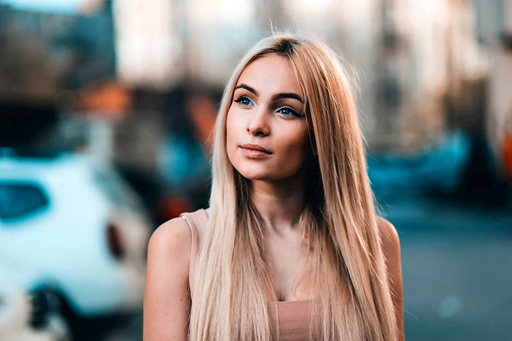 Красивые блондинки с длинными волосами