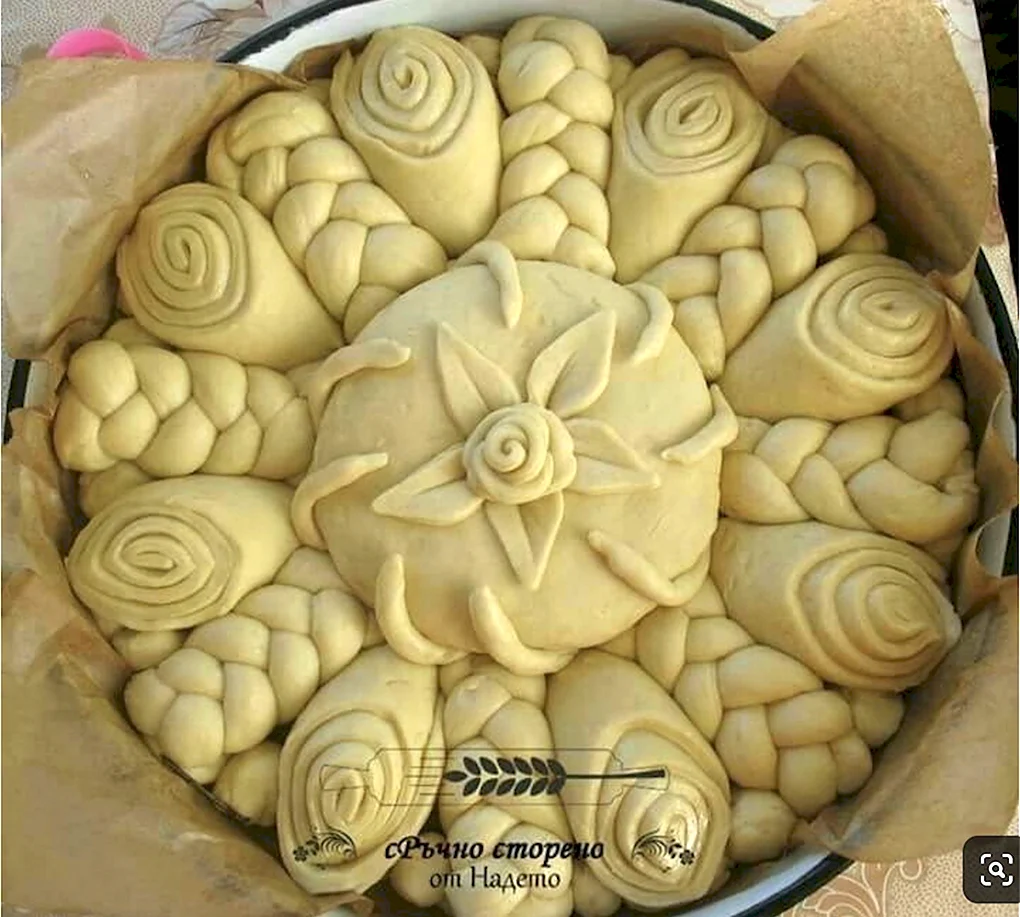 Красивые изделия из теста